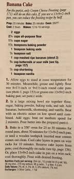 Banana Cake From Better Homes And Gardens Banana Cake Creative Desserts Garden Recipes