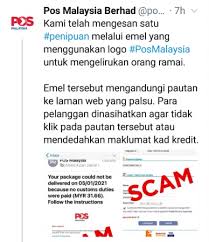 Download pos malaysia logo vector in ai format. Pos Malaysia Scam Yoodo