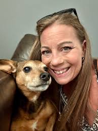 My sweet Marley. She always stares me down💗