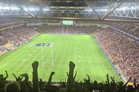 The suncorp stadium is situated in brisbane, queensland, australia and can hold 52500 it's the first magic round of the nrl this week but suncorp stadium is no stranger to magic moments. Suncorp Stadium Ready For Nrl Magic Round Australasian Leisure Management