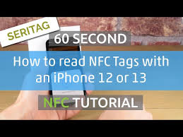 How To Read Nfc Tags With An Iphone 12 Or Iphone 13 - Youtube