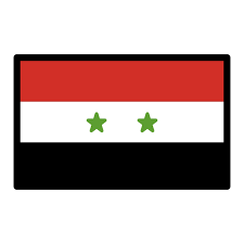 The most recent version was updated on march 30, 1980. Flag Syria Emoji
