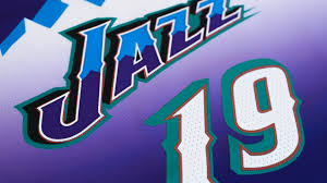 Utah jazz logo history, courtesy of chris creamer's sportslogos.net salary page: Jazz Confirm The Return Of Classic Purple Mountain Jerseys