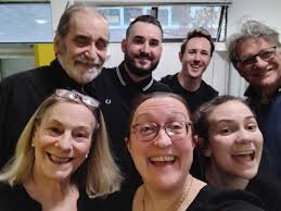 On Thursday evening we had a very special and witty presentation by local  award winning playwright John Godber. 😃