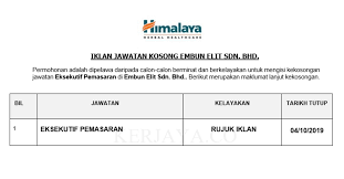 Embun elit sdn bhd is a consumer goods company based out of jalan 14/1, petaling jaya, selangor, malaysia. Embun Elit Sdn Bhd Kerja Kosong Kerajaan