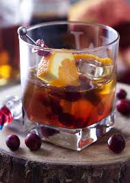 Bourbon and christmas are natural bedfellows. Bourbon Cranberry Old Fashioned Just A Little Bit Of Bacon