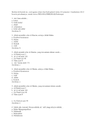 Maybe you would like to learn more about one of these? Soal Agama Pdf