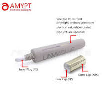 Customized Long Nozzle Eye Cream Squeeze Tube with Big ...