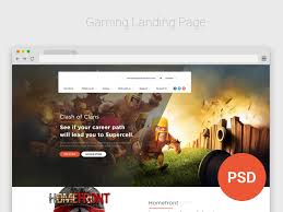 Free Game Studio Landing Page Website Template Fribly Web Development Design Landing Page Website Template