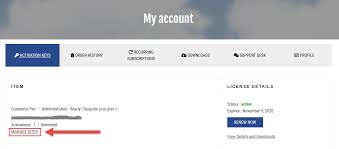 Changing The Website Domain Attached To An Activation Key Press Customizr Documentation