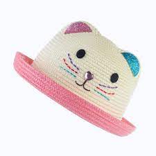 Cat Summer Hat For Children Baby Summer Hat Summer Hats Summer Kids