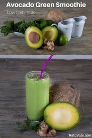 Keto Avocado Coconut Chia Green Smoothie Low Carb Recipe Ketovale Recipe Coconut Recipes Low Carb Smoothies Avocado Smoothie