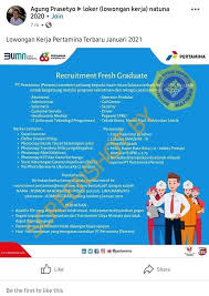 Medan merdeka timur 1a jakarta 10110 indonesia. Salah Lowongan Kerja Pt Pertamina Persero Turnbackhoax Id