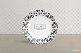 Free Ceramic Plate Mockup Zippypixels Design Freebie Ceramic Plates Free Mockup