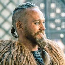 Ragnar top undercut with tattoo. 30 Kickass Viking Hairstyles For Rugged Men Hairmanz