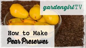 Add pears and sliced lemon and cook 15 minutes. How To Make Pear Preserves Youtube