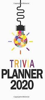 Get a new mixed funtrivia quiz each day in your email! Trivia Planner Daily Weekly Monthly Planner 2020 365 Trivia Questions For Each Day Of The Year Richards Louis 9798600907195 Amazon Com Books