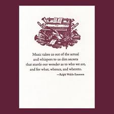 Ralph Waldo Emerson Musician Quotes Piano Teacher Quotes Emerson Quotes