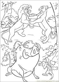 Simba grew up with timon and pumbaa and their sole motto in life was 'hakuna matata' (or no worries). Lionking 92 Lion Coloring Pages Disney Coloring Pages Disney Coloring Sheets