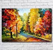 Économisez gros sur les achats en gros de Peinture D'arbre Chinois Belle  Peinture À L'huile De Paysage D'arbre Art Mural Moderne Peint À La Main  Pour ...