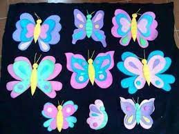 Pin De Inma Ballester Gomis En Alas Mariposas En Foamy Como Hacer Mariposas Mariposas Goma Eva