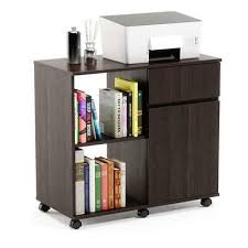 Save 15% in cart on select furniture with code july. Rustic Brown Industrial Wood Under Desk Printer Cart On Wheels Metal Frame Machine Cart Office Desktop Printer Shelf File Cabinet Catrimown Mobile Printer Stand With Storage Drawer Shelf Office Products Platforms