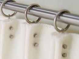 Stainless Steel Double Rivet Curtain Heading 19mm Pleating Ring Shtory Dizajn Okno