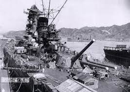 Sept 20 1941 Where Dinosaurs Roamed Japan S Super Battleship Ijns Yamato Nearing Completion At Kure Photo Yamato Museum And Nhhc Us Yamato Battleship Imperial Japanese Navy Battleship