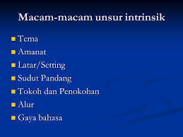 Dalam latar kisah sekolah rekaan andrea inilah saya menemukan representasi. Unsur Intrinsik Novel Dan Penjelasannya