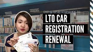 How To Apply For Car Registration Renewal Lto Philippines Youtube