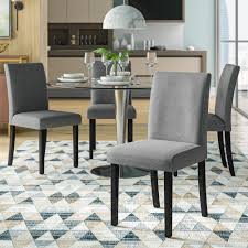 The strong, oak effect metal legs which have a nice taper detail and the seat is upholstered for added comfort. Gray Kitchen Dining Chairs You Ll Love In 2020 Wayfair