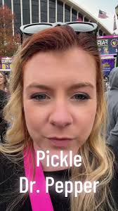 At the state fair trying ti get a picjle dr. Pepper.#statefairfood  #statefair #statefairfoodreview #pickledrpepper