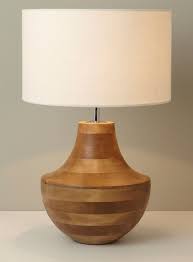 Wooden Table Lamp How To Decor Home Abajur De Madeira Abajur Luminaria