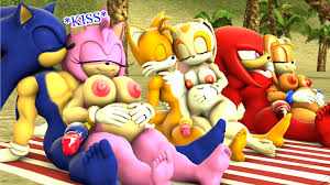 Rule34 - If it exists, there is porn of it  artist request, amy rose,  cream the rabbit, knuckles the echidna, sonic the hedgehog, tails, tikal  the echidna  6341358