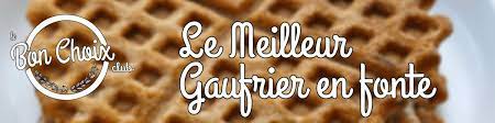 Le Meilleur Gaufrier En Fonte : Top Comparatif Et Guide D'achat 2022