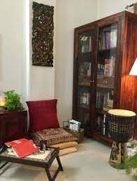 Apartment Living Room Men Accent Walls 38 New Ideas Indian Home Decor Home Library Design Apartment Decor