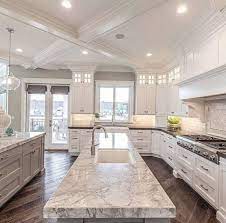 34 Awesome Ideas For Luxury White Kitchen Design Decor Ideas Dream Kitchens Design Luxury Kitchen Design Kitchen Design Decor