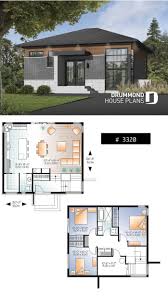 We offer small contemporary farmhouse home designs donald a. Modern Tiny Houses Floor Plans Contemporary House Plans House Blueprints House Construction Plan