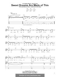 Check spelling or type a new query. Sweet Dreams Are Made Of This Von A Lennox D A Stewart Auf Musicaneo
