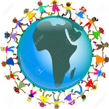 Check spelling or type a new query. A Group Of Happy And Diverse Children Holding Hands Around A Globe Showing The Map Of Africa Stock Photo Picture And Royalty Free Image Image 5021516