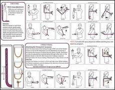 Printable Instructions For Using The Rotater Rotator Cuff Exercises Rotator Cuff Stretches Rotator Cuff