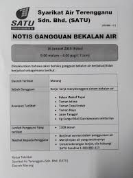Pemotongan bekalan air ini akan menjejaskan lebih kurang 577 kawasan di daerah klang/shah alam, petaling, gombak, kuala lumpur, kuala langat, dan kuala selangor. Punca Gangguan Bekalan Air Malaydodo