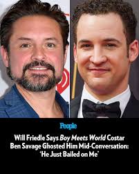 Will Friedle is still coming to terms with his changing relationship with  Ben Savage. On the Feb. 24 episode of his Boy Meets World rewatch podcast  Pod Meets World, Friedle, 48, and