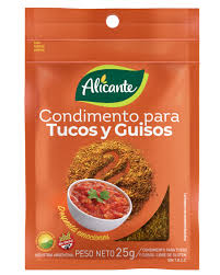 CONDIMENTO TUCOS Y GUISOS ALICANTE