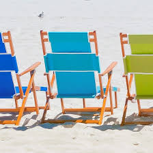 Frankford Oak Wood Convertible Beach Lounger Turquoise Folding Beach Chair Small Living Room Chairs Outdoor Chairs