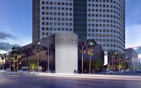 The Tower At The Burbank Media District Ceilings Plus Products Wallforms And Illusions Facade Skyscraper Burbank