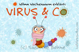 Il nuovo coronavirus determina una malattia di scoperta relativamente recente, che di conseguenza è difficile descrivere in maniera assodata ed approfondita; Wilma Wochenwurm Erklart Virus Co Eine Lerngeschichte Fur Kinder Werbung Hallo Liebe Wolke