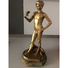 Le streaming offre des possibilités intéressantes pour voir les bronzés car vous pouvez soit le visionner en vo ou en vo sous titré au besoin. Statue Bronze Ancien On Proantic Art Nouveau 20th Century