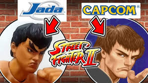 What's the inspiration behind Jada Toys Street Fighter line?