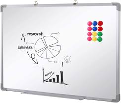 Find great deals on ebay for magnetic notice board. 110x80cm Large Magnetic Whiteboard Dry Erase Board For Walls Notice Board Aluminium Frame Trim Wall Mounted Dry Erase Board With Magnets Office Supplies Stationery Office Supplies Cate Org